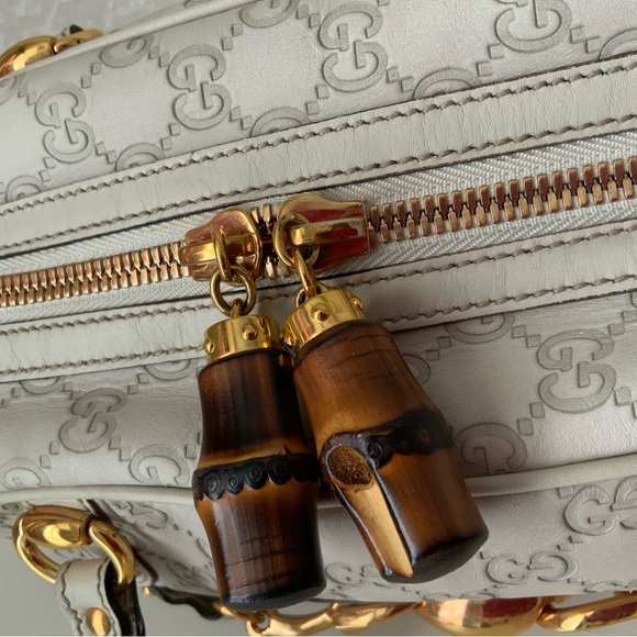 Gucci monogram horsebit wave medium shoulder bag - Picture 14 of 16